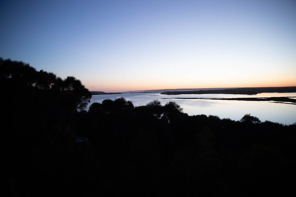 Sunrise over Pelican Lagoon
